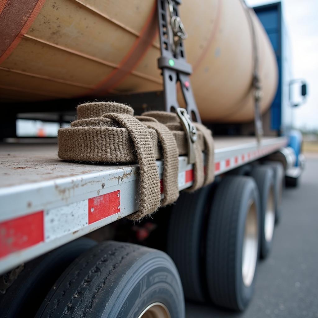 LKW Ladungssicherung bei der BAG Kontrolle