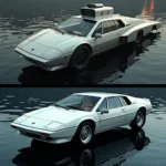 James Bond Lotus Esprit Unterwasserfahrzeug im Film "Der Spion, der mich liebte".