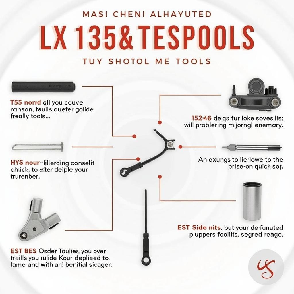 LX 125 Vespa Werkzeug für Reparatur