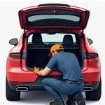 Porsche Macan Kofferraum Reparatur