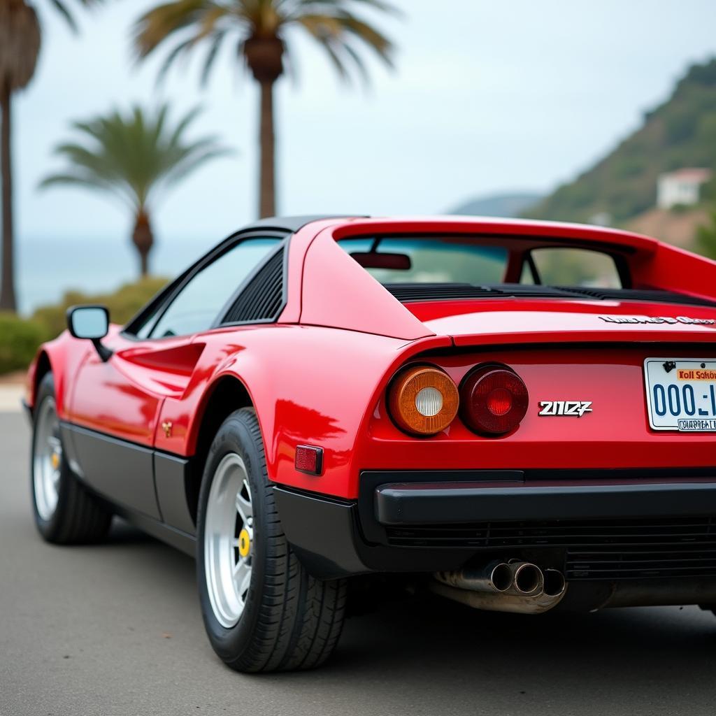 Der Magnum Ferrari 308 GTB aus der Fernsehserie