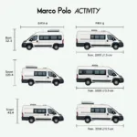 Marco Polo ACTIVITY Größenvergleich