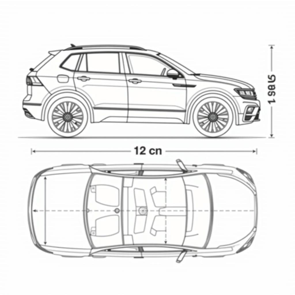 Abmessungen des VW Tiguan 2022