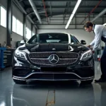 Mercedes-Benz CL 600 Wartung in der Werkstatt