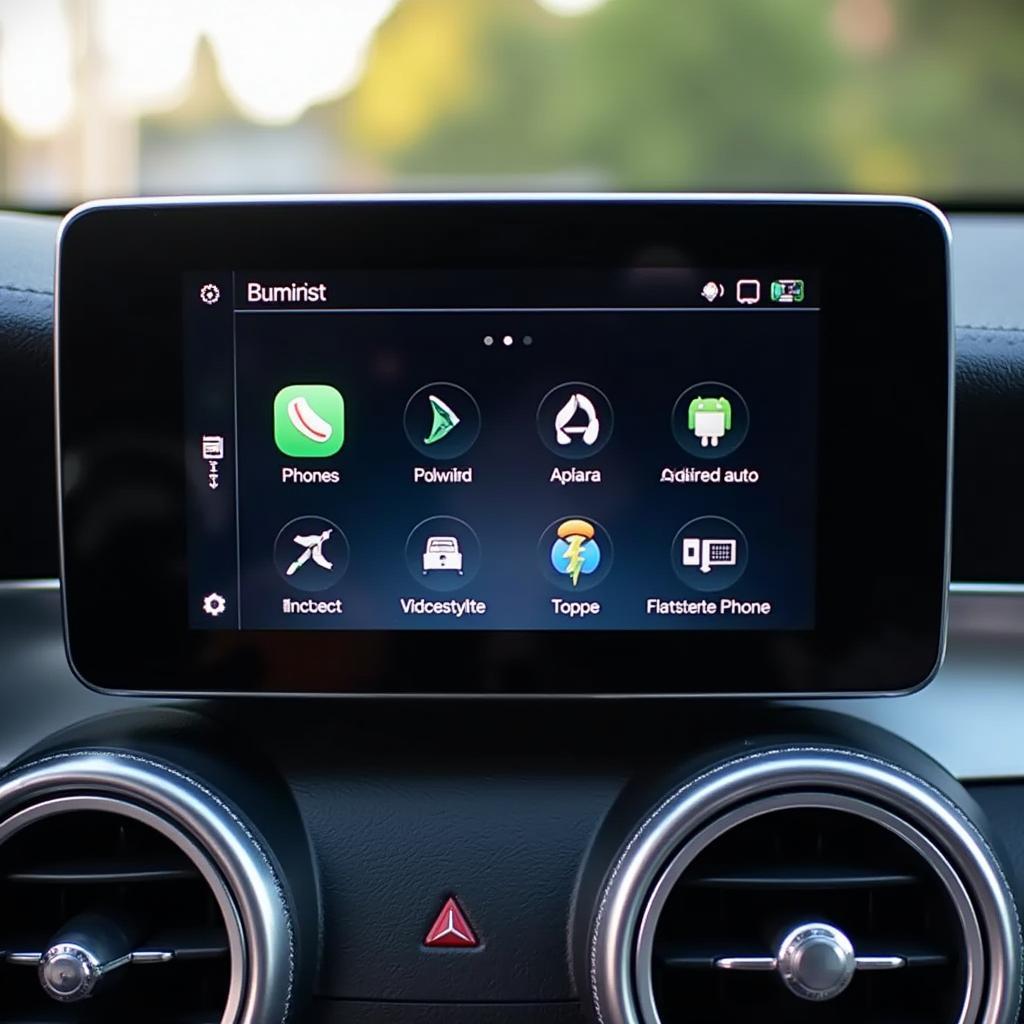 MBUX Android Auto Integration im Mercedes-Benz