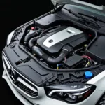 Mercedes A250 Hybrid Motorraum