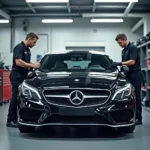 Mercedes-Benz Reparatur an der Heerstrasse