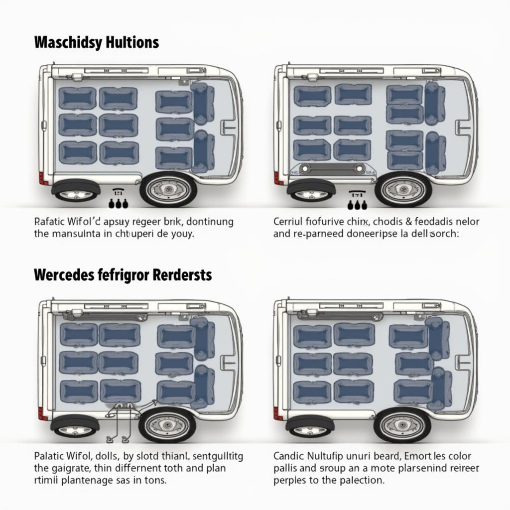 Individualisierung des Mercedes Bus Innenraums