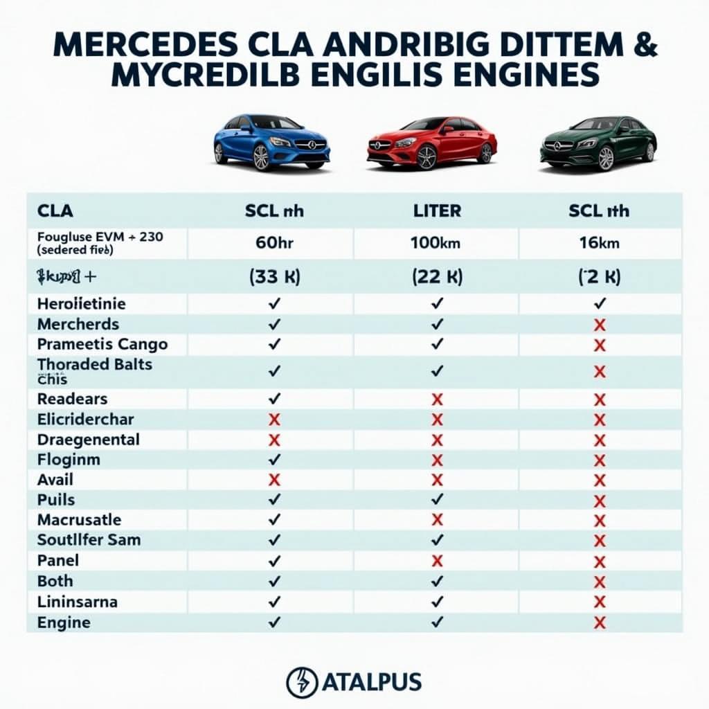 Mercedes CLA Preisliste: Motorisierungen im Vergleich