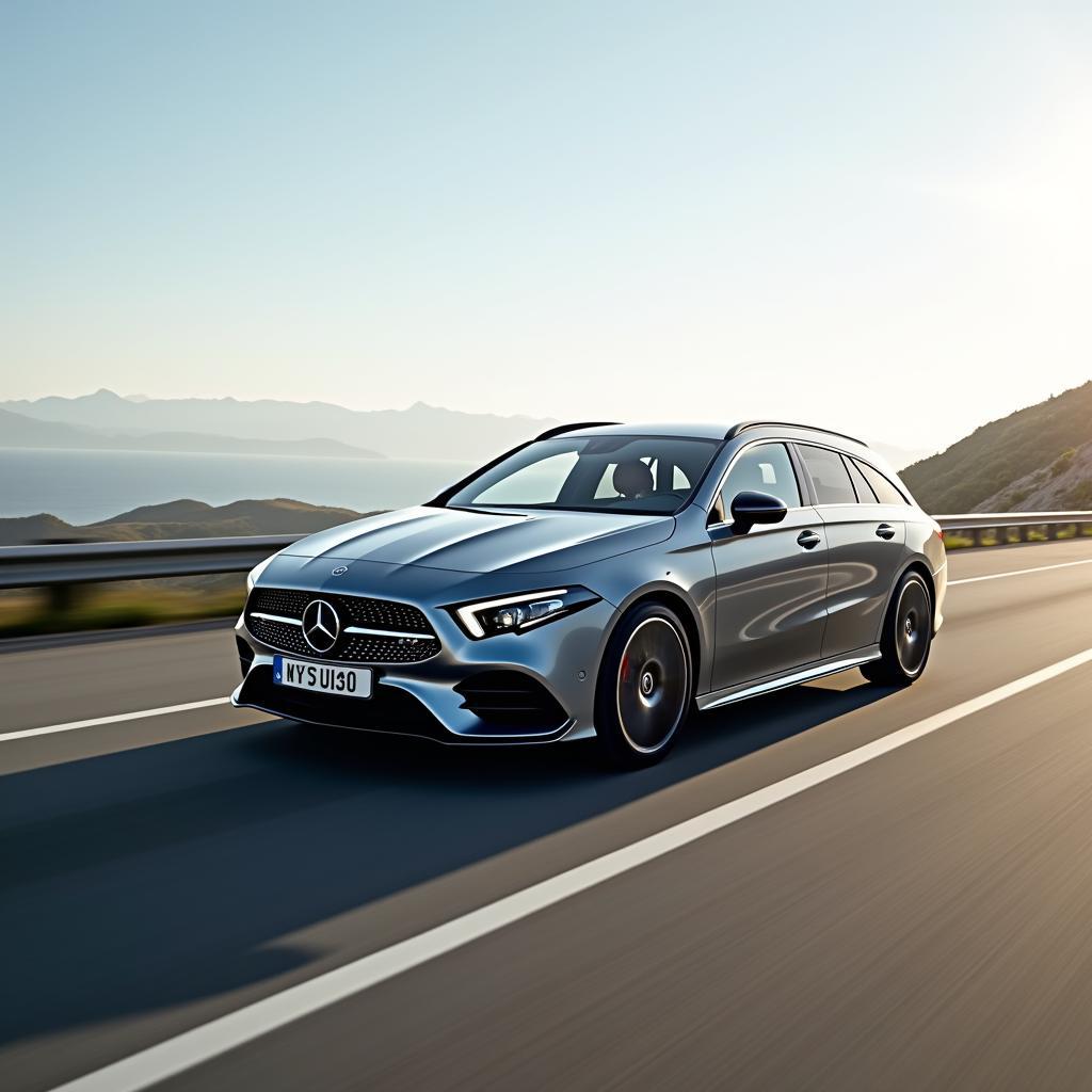 Mercedes CLA Shooting Brake Testfahrt