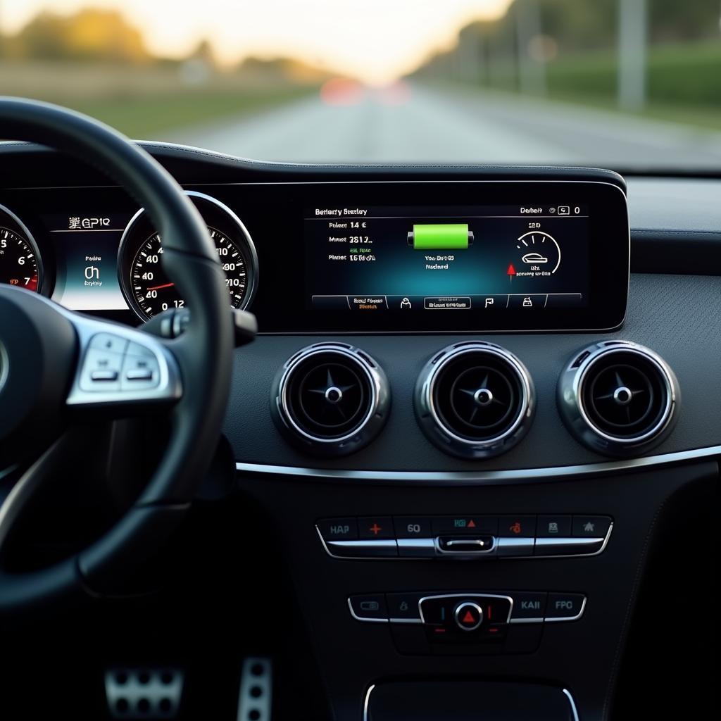 Mercedes GLA 250 e Plug-in-Hybrid Dashboard