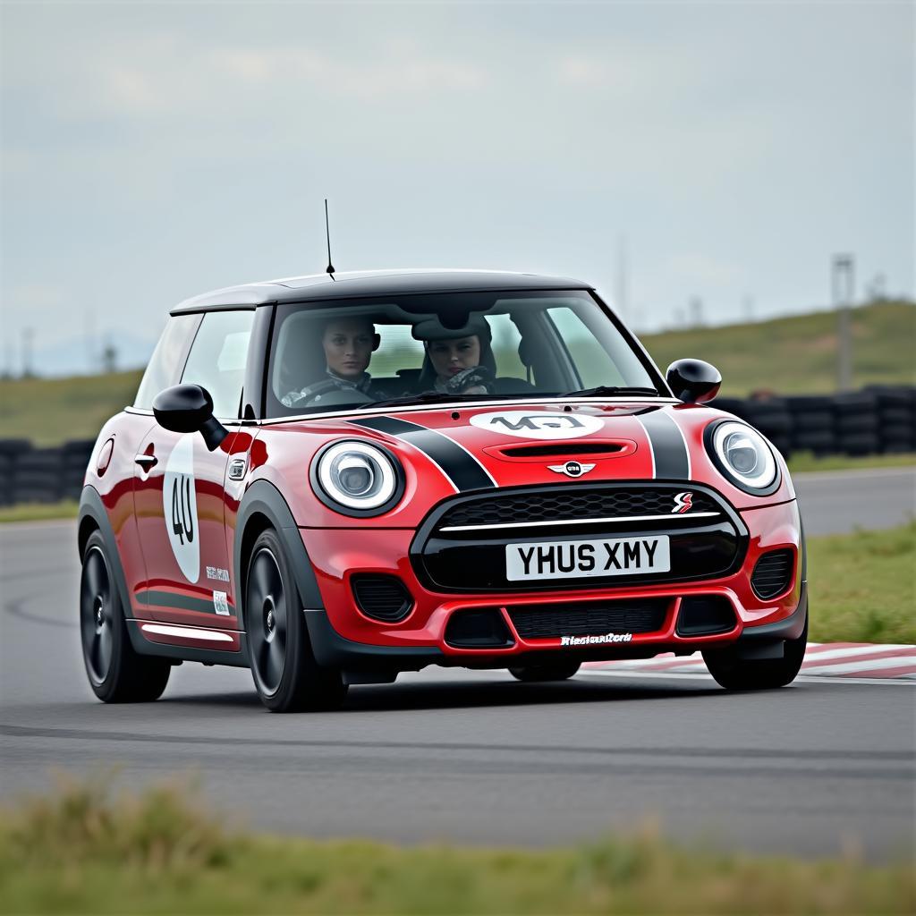 Mini Cooper S Test: Fahrverhalten auf der Teststrecke