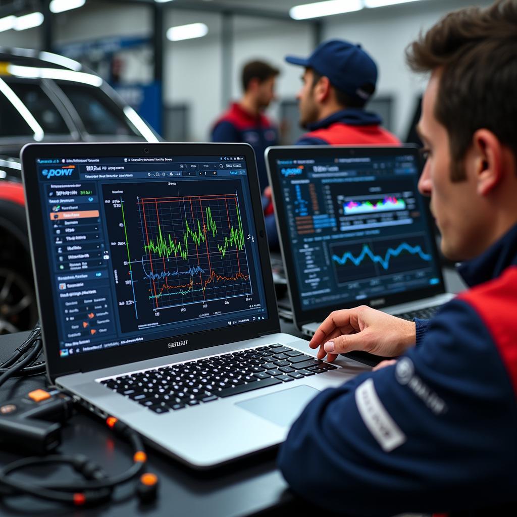 Moderne Diagnosegeräte im Motorsport