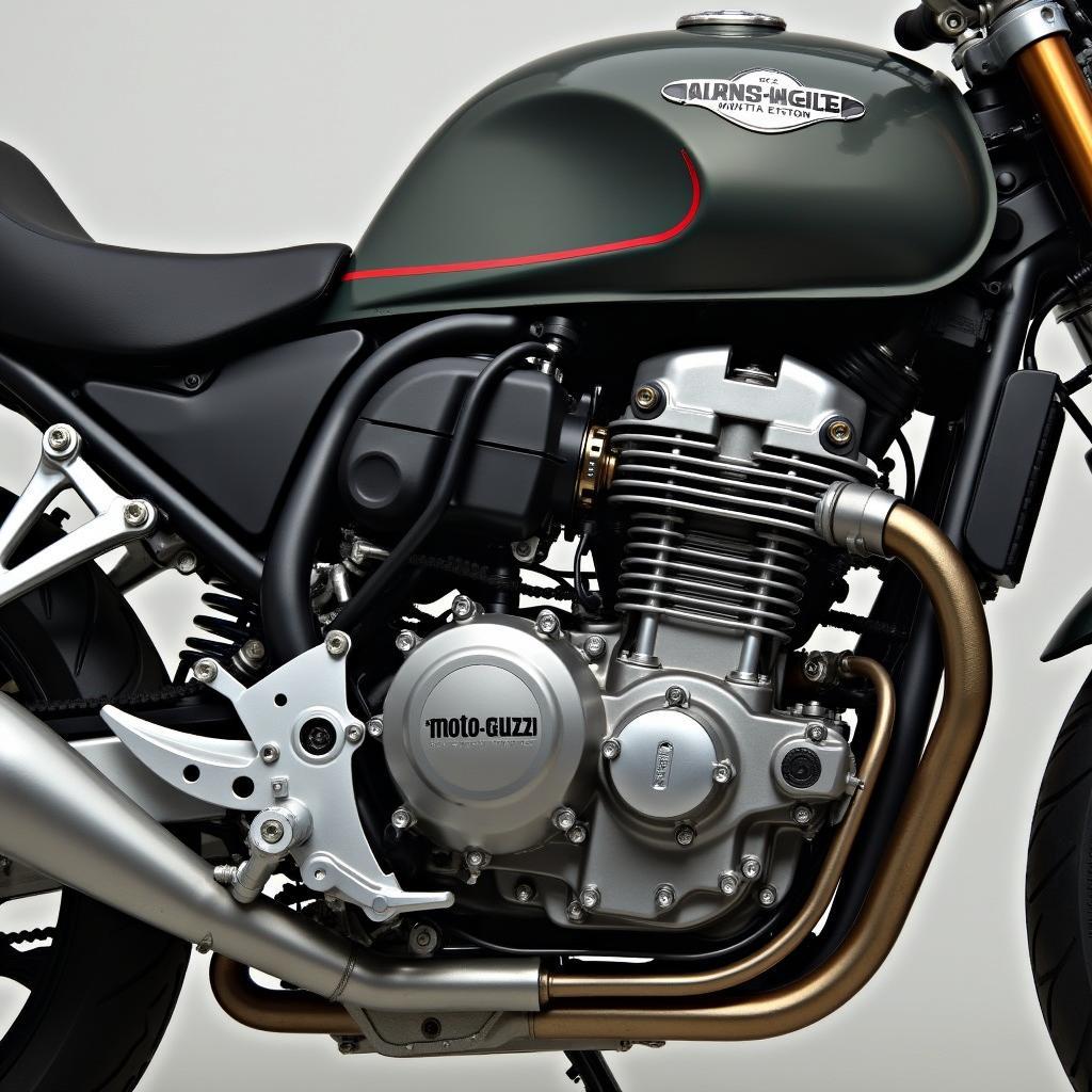 Moto Guzzi Mandello Lario: Motor und Technik