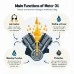 Motoröl Funktionen