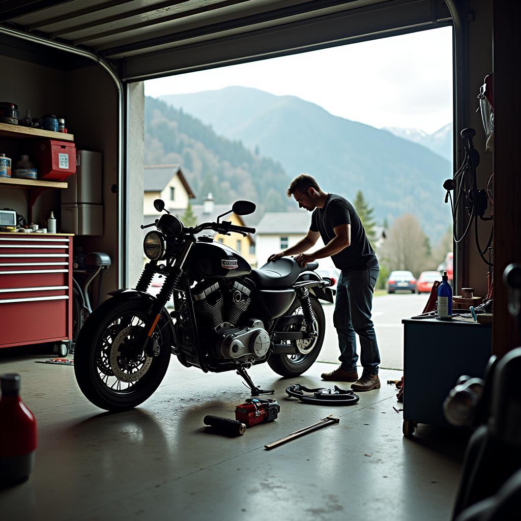 Motorrad Reparatur in Paffhausen