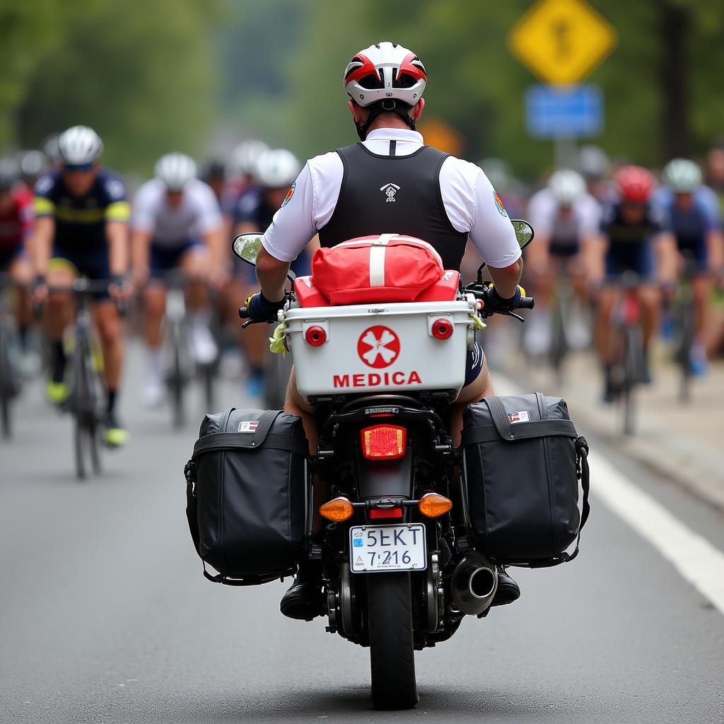 Tim medis di motor Tour de France