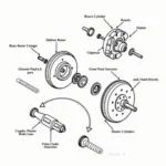 Die Komponenten des Move it Bremssystems