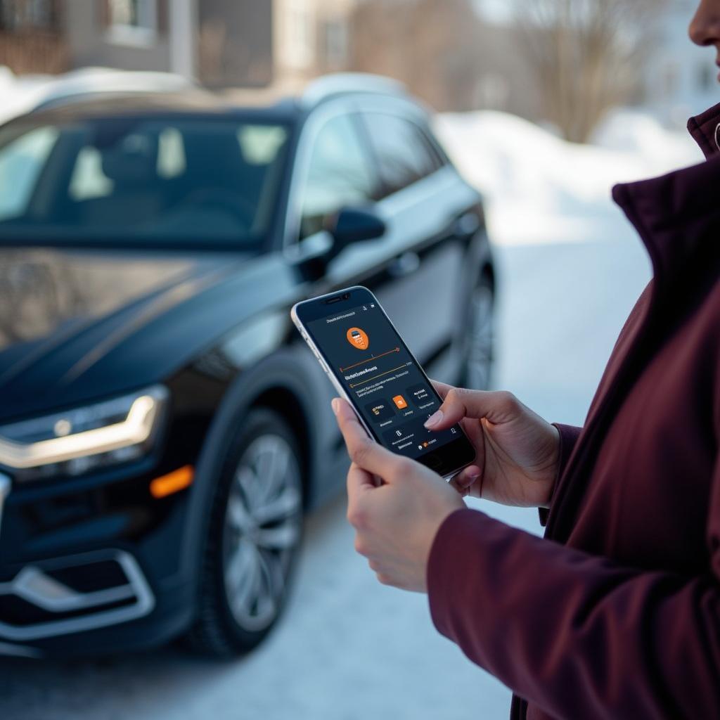 通过MyAudi App控制驻车加热器