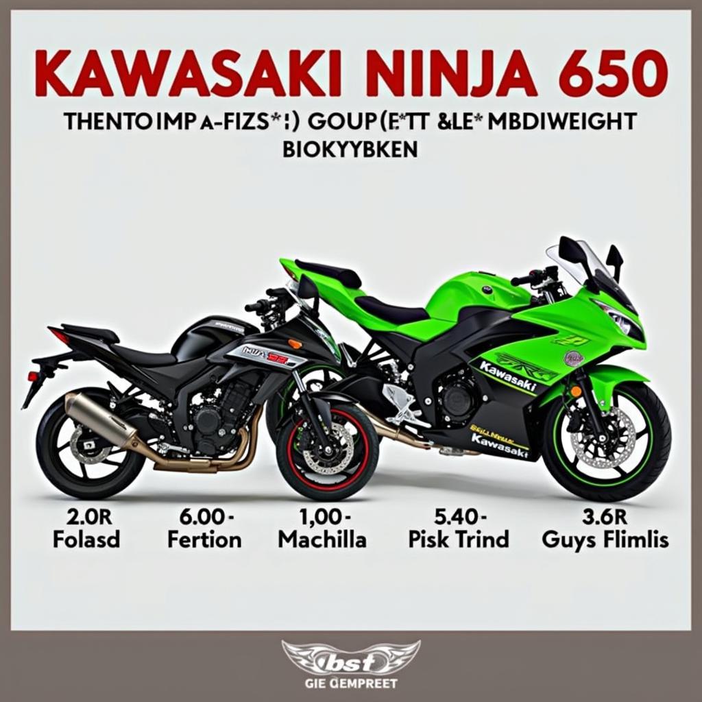 Ninja 650 Gewicht im Vergleich zu anderen Mittelklasse-Sportlern