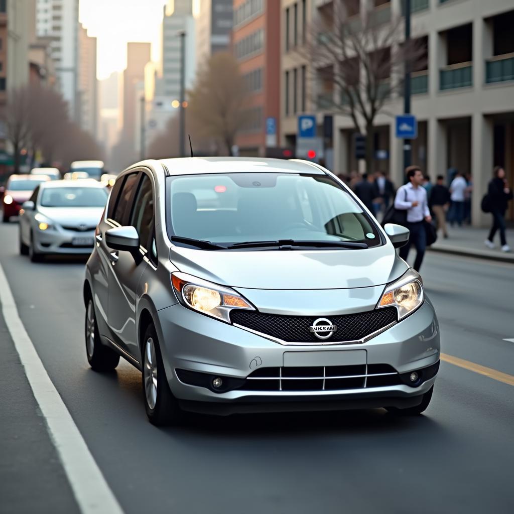 Nissan Note Automatik Gebraucht im Stadtverkehr