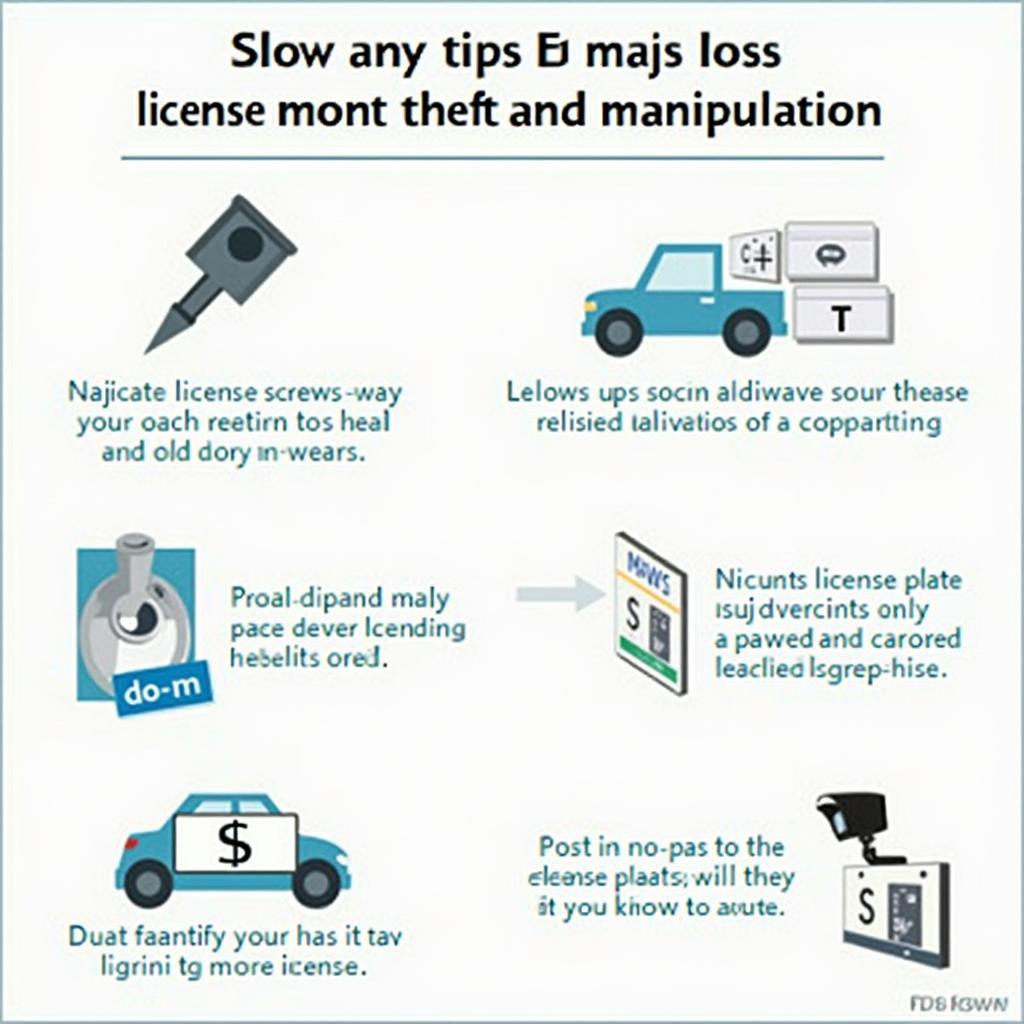 Dicas de segurança para placas de carro