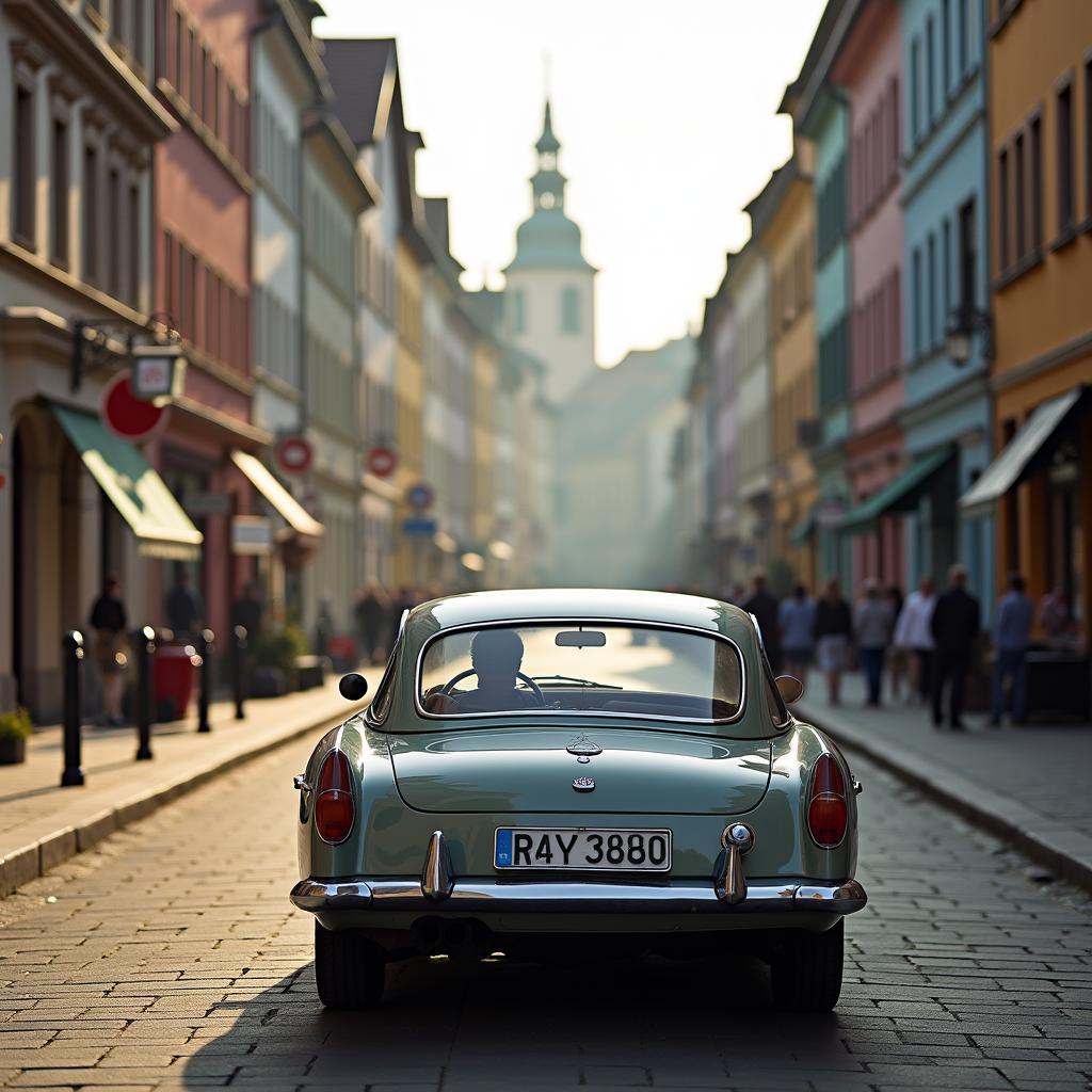 Oldtimer-Fahrt durch Paderborn