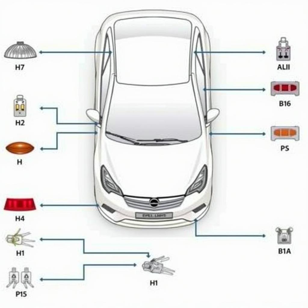 Übersicht der verschiedenen Birnentypen für den Opel Corsa D