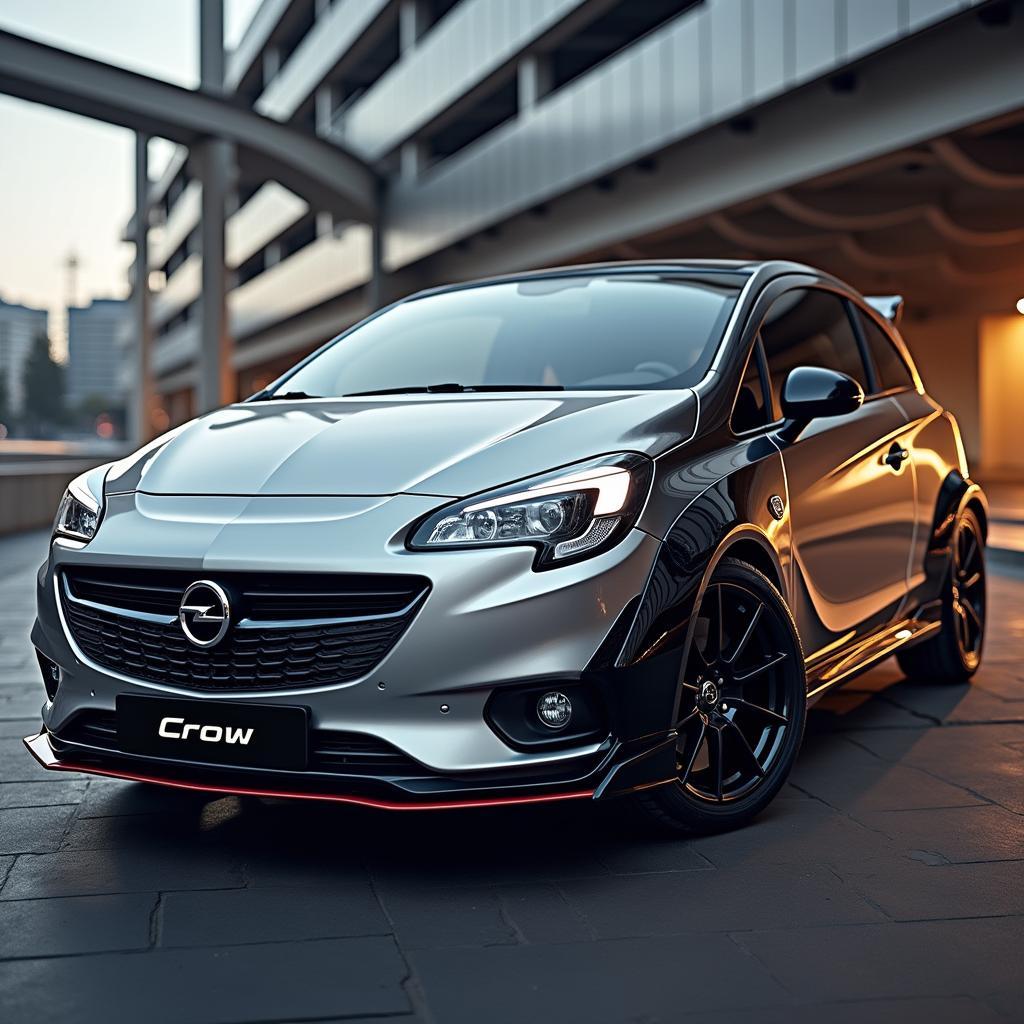 Dynamisches Design des Opel Corsa GTC