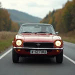 Opel Manta auf der Straße