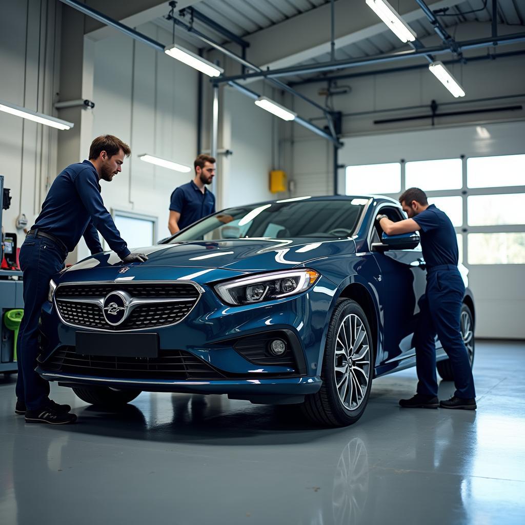 Opel Reparatur Werkstatt in Witten: Moderne Ausstattung und erfahrene Mechaniker.