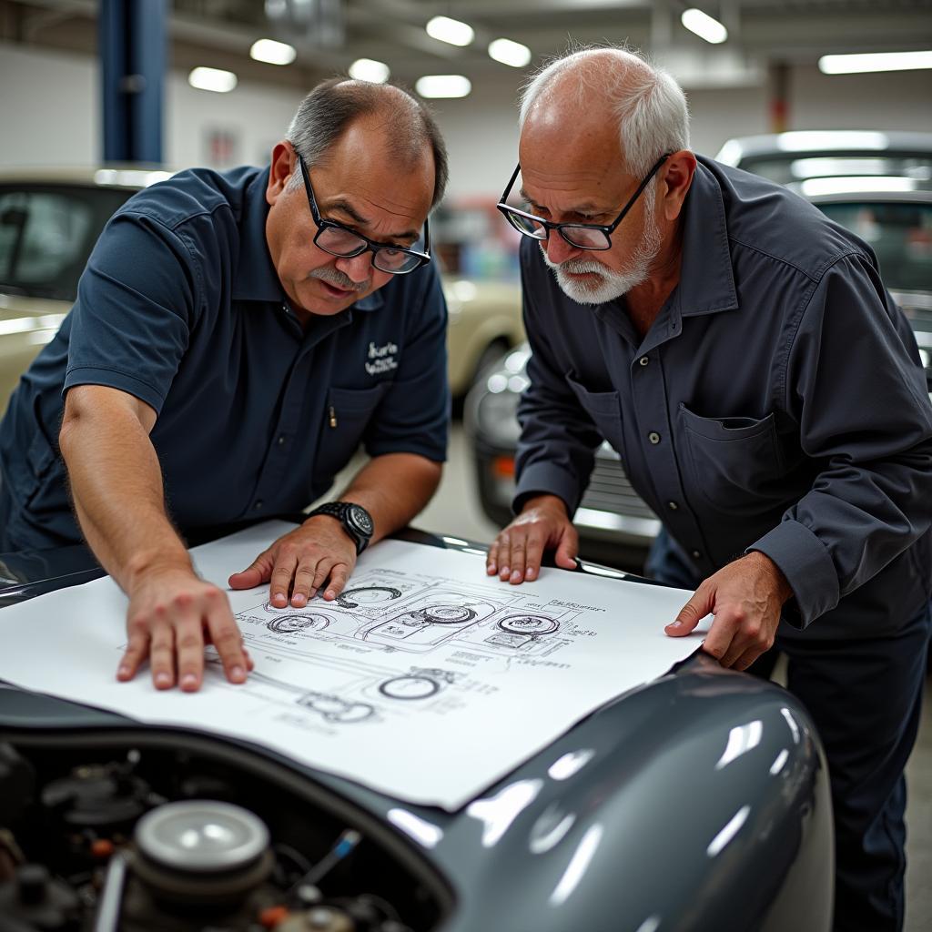 Consultoria com especialistas em restauração automotiva