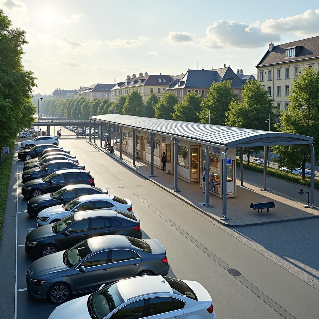 Park and Ride Frankfurt: Nutzen Sie die U-Bahn, um ins Zentrum zu gelangen.