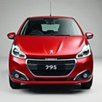 Peugeot 208 Außenansicht in Rot