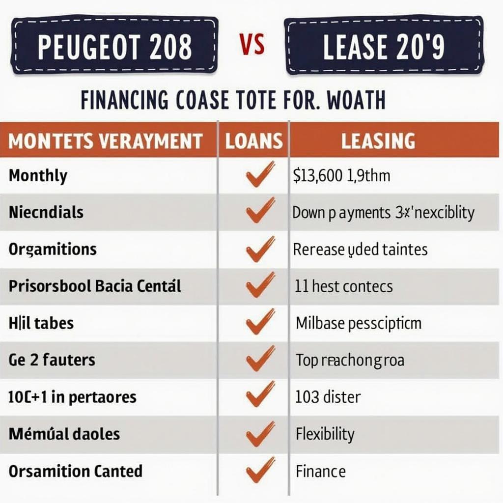 Peugeot 208 Kredit vs. Leasing