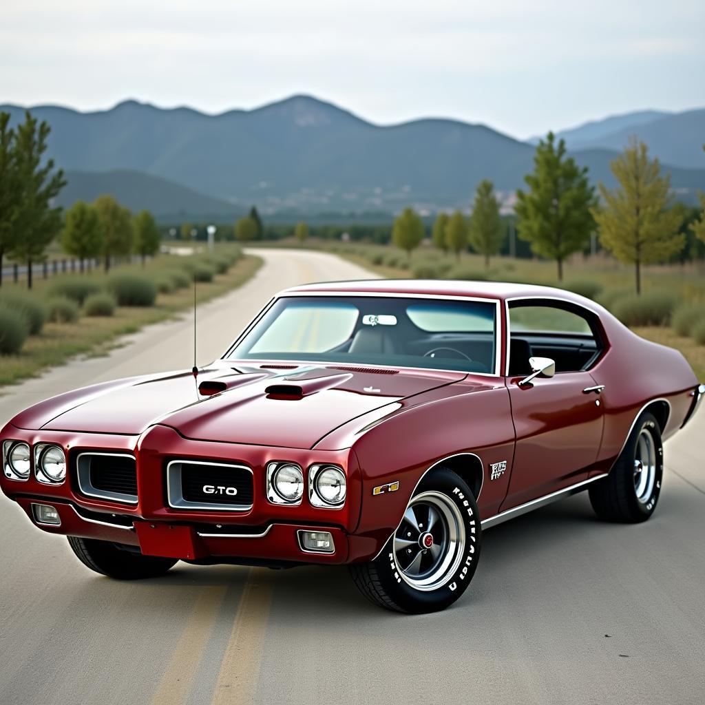 Klassischer Pontiac GTO