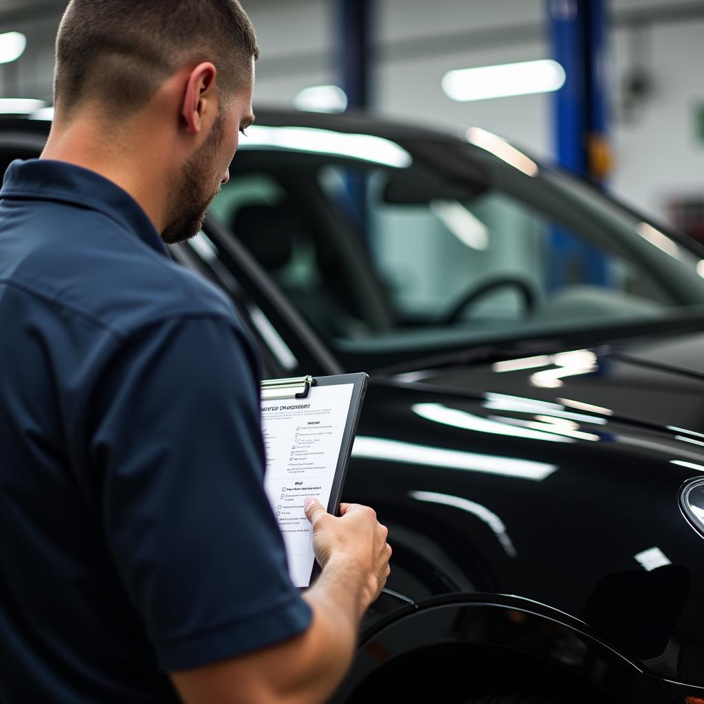 Porsche Macan Wartung Checkliste