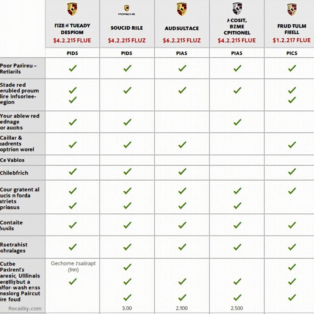 Porsche Modell Vergleich Leasing