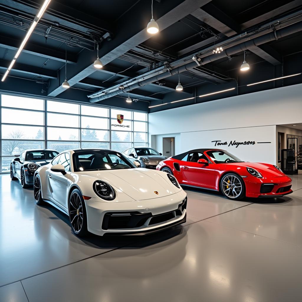 Porsche Zuffenhausen Ausbildung Showroom