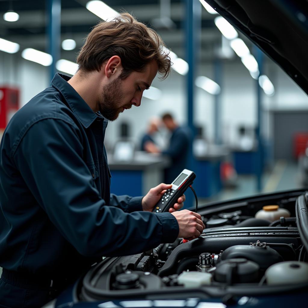 Präzise Diagnose in der Autowerkstatt