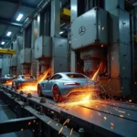 Mercedes-Benz Presswerk: Moderne Technologie in Aktion