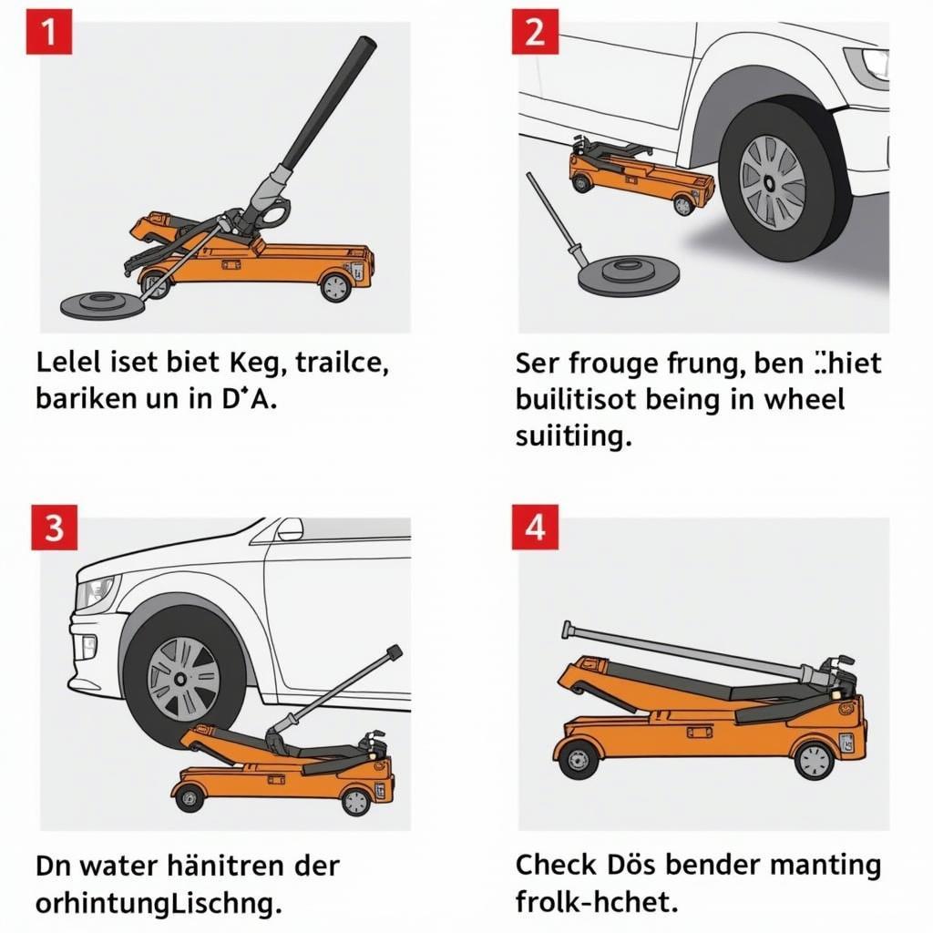 Sicherheitshinweise für Rangierwagenheber ATU