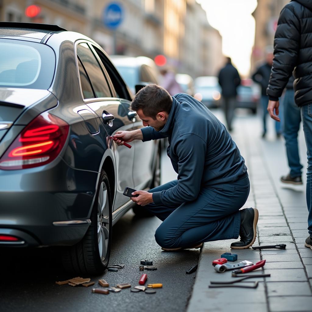 Reifenwechsel München Sofort: Pannenhilfe am Straßenrand