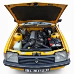 Renault 19 Motorraum