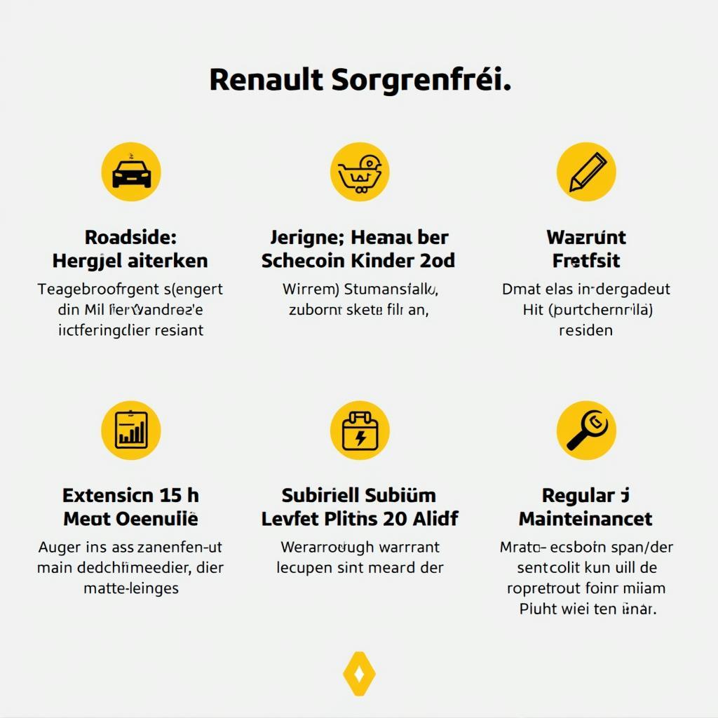 Vorteile des Renault Sorgenfrei Pakets