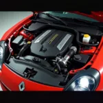 Der kraftvolle Motor des Renault Sport Spider