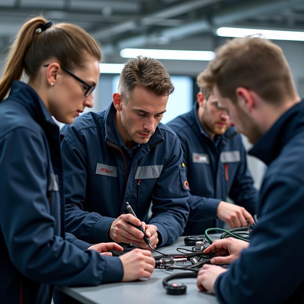 Reuter Schimborn Schulung für Auto-Techniker