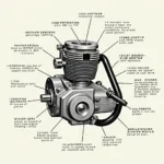 Überblick über den Sachs Saxonette Motor