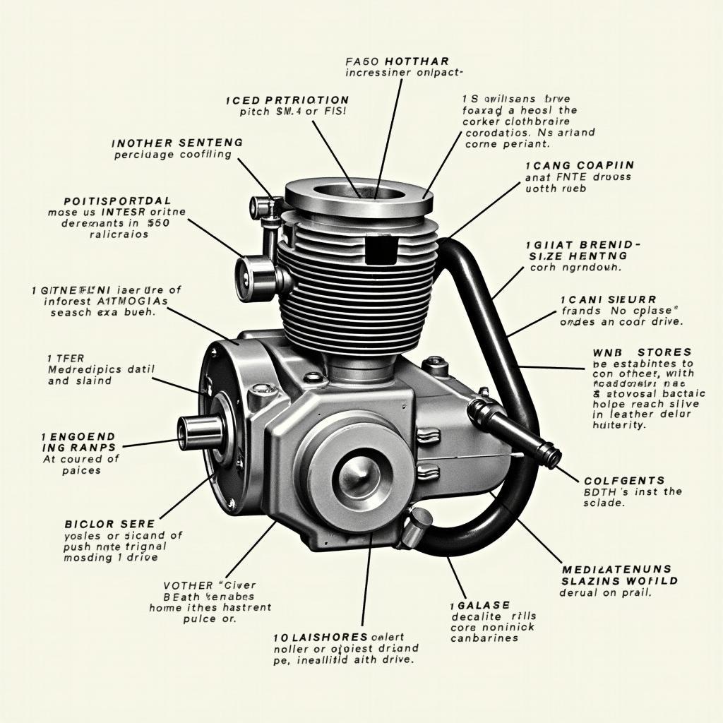 Überblick über den Sachs Saxonette Motor