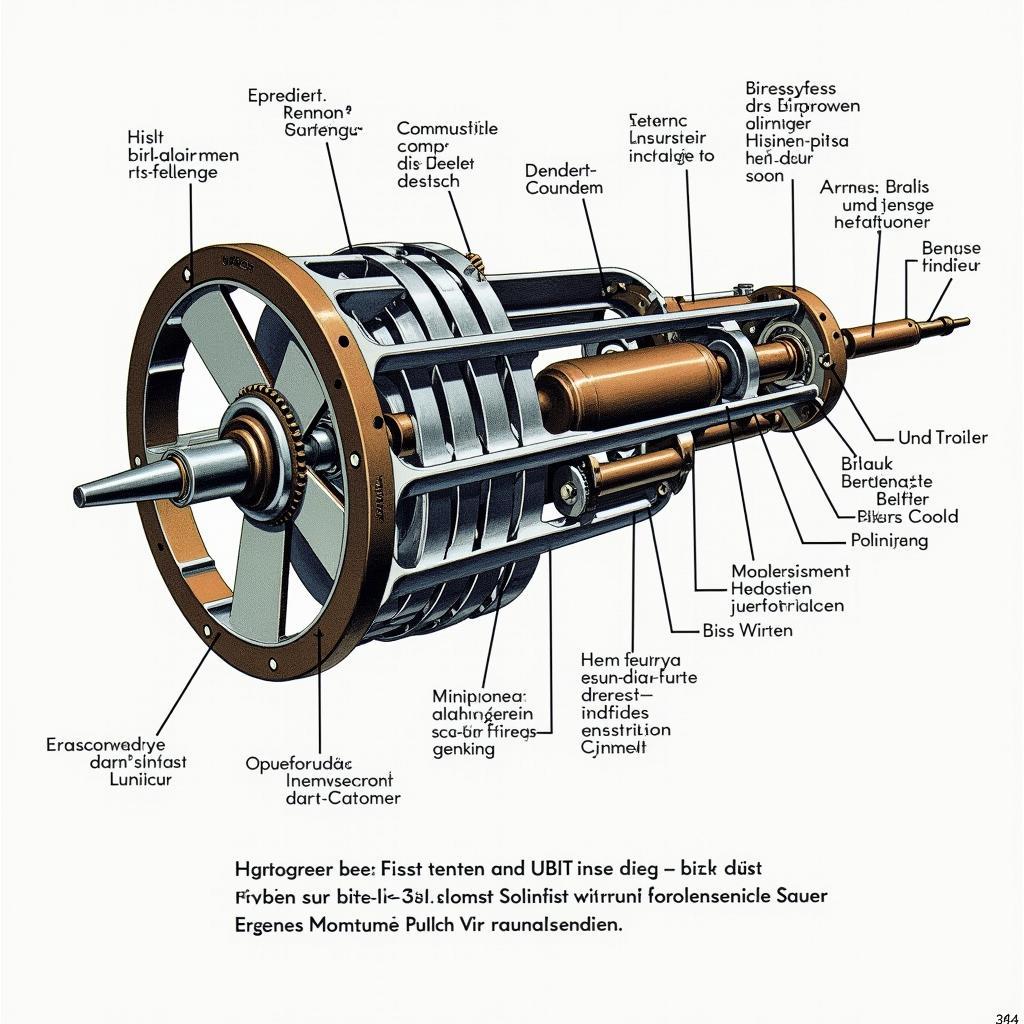 Technische Details der Sauer Flugmotoren